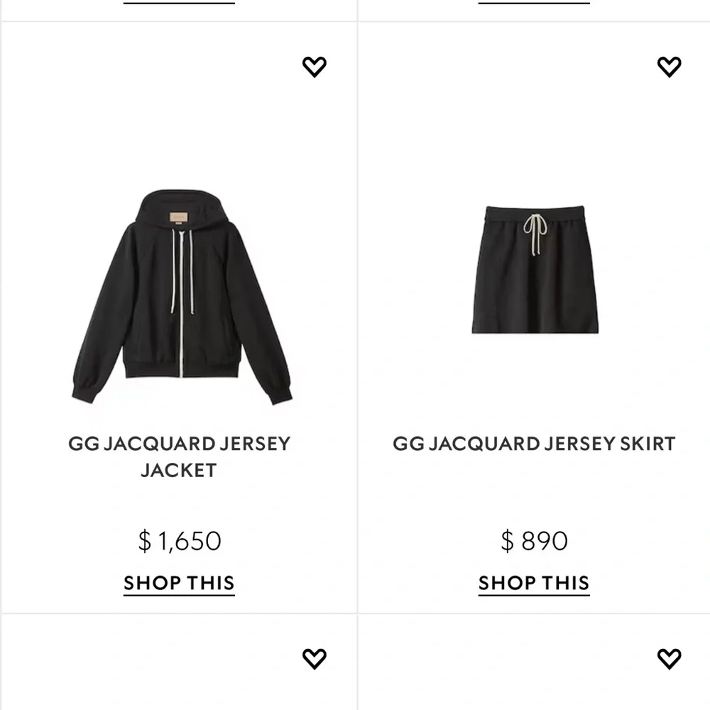 Women’s Authentic Gucci 2 piece Skirt Tracksuit size Medium - Picture 6 of 6